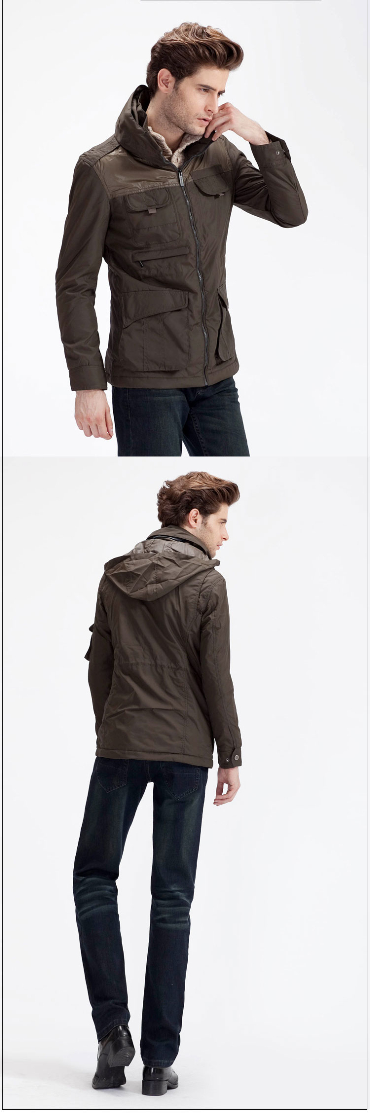 圣天狐 男装 棉服 冬装 118a88103 宝兰 170