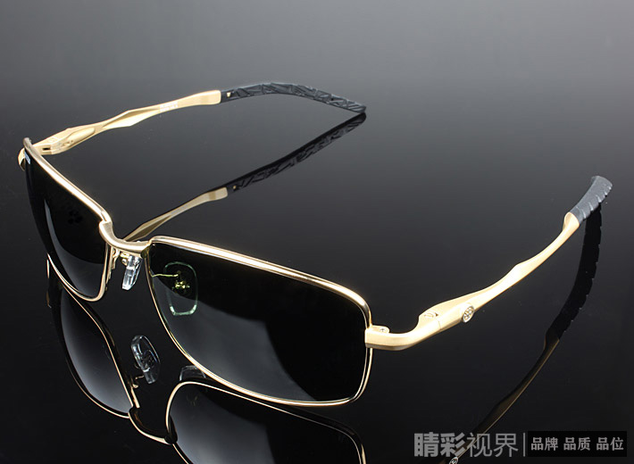 英国皮尔金顿开车眼镜玻璃偏光驾驶司机太阳镜pk2440-c101 金色