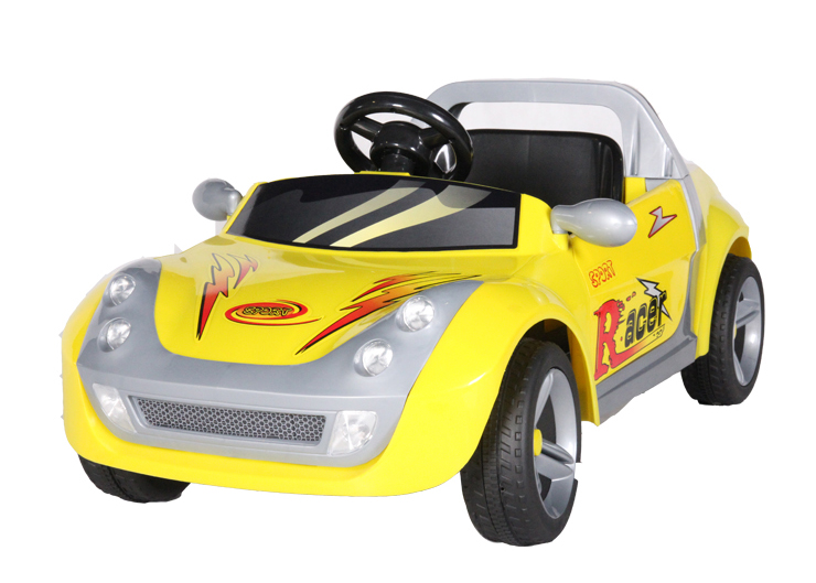 berica贝瑞佳大脚板 儿童电动车童车 带遥控 四轮电动汽车 宝宝电动车