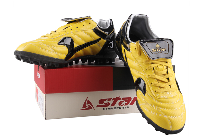 【品牌自营】star世达 碎钉 足球鞋 striker ss9910-05 黄色 42