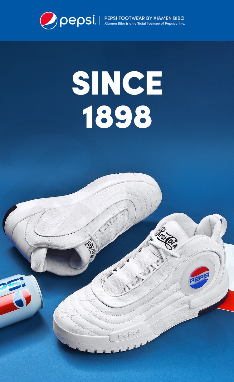 百事(pepsi)2020春夏季情侣款跑步鞋新款板鞋时尚潮流百搭韩版运动