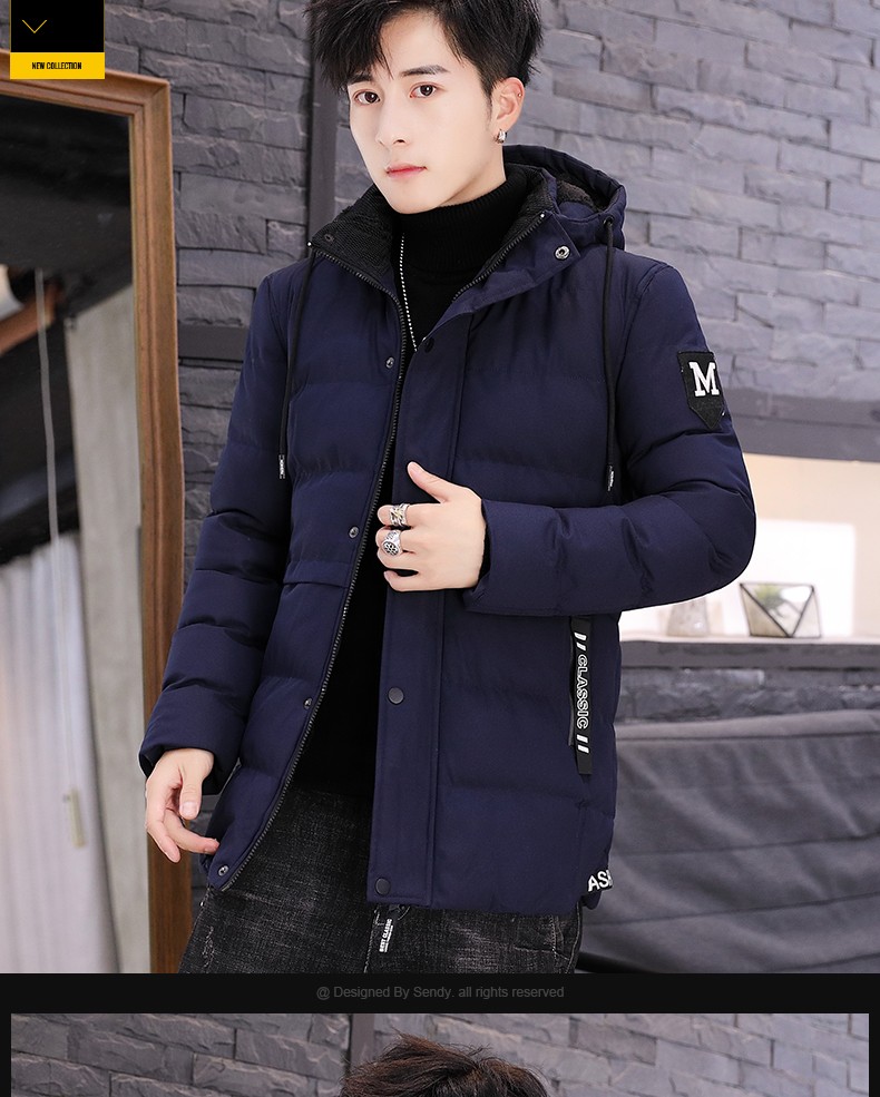 面包服男港风青少年棉服外套男加厚保暖棉袄男学生宽松大码工装棉服