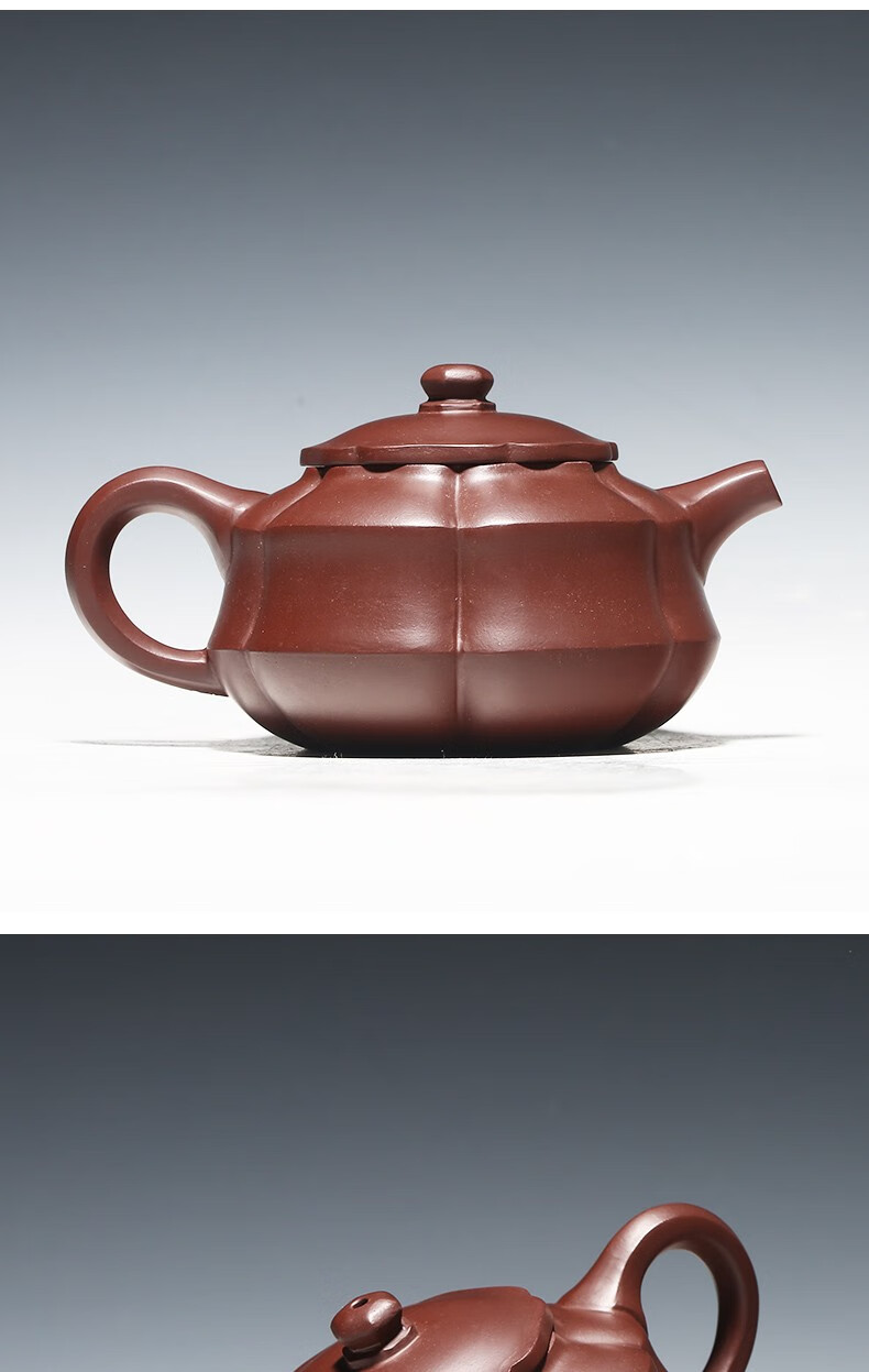 徐保国宜兴名家原矿高工紫砂壶纯全手工功夫茶具小泡茶壶六方壶紫泥