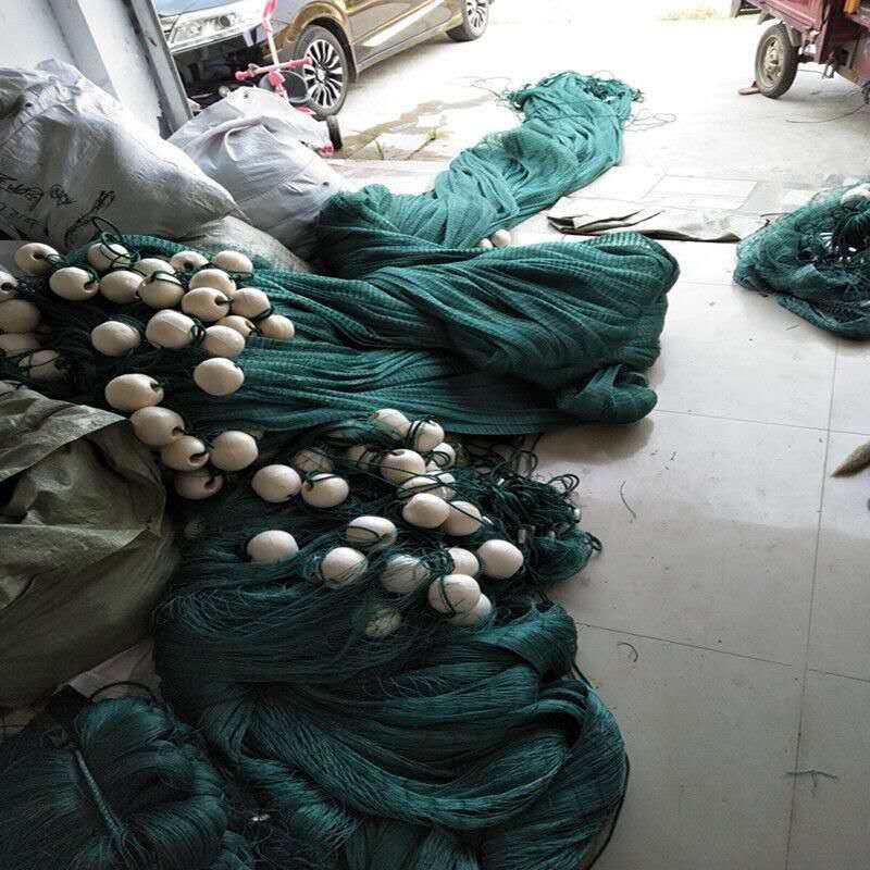 拉网渔网拉鱼网拖鱼网拦网围网刮网鱼塘网网鱼网定制40米长4指4米高