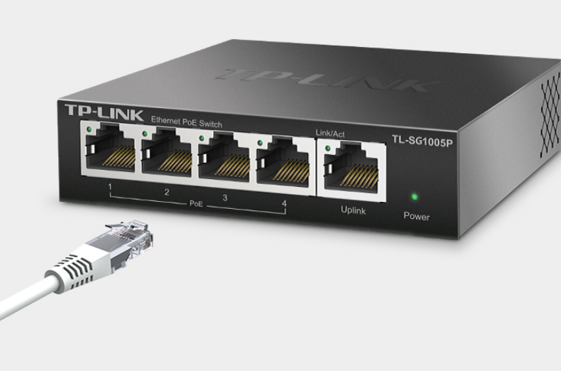 tplink普联以太网poe交换机全千兆监控ap供电器百兆4口5口8口16口24口