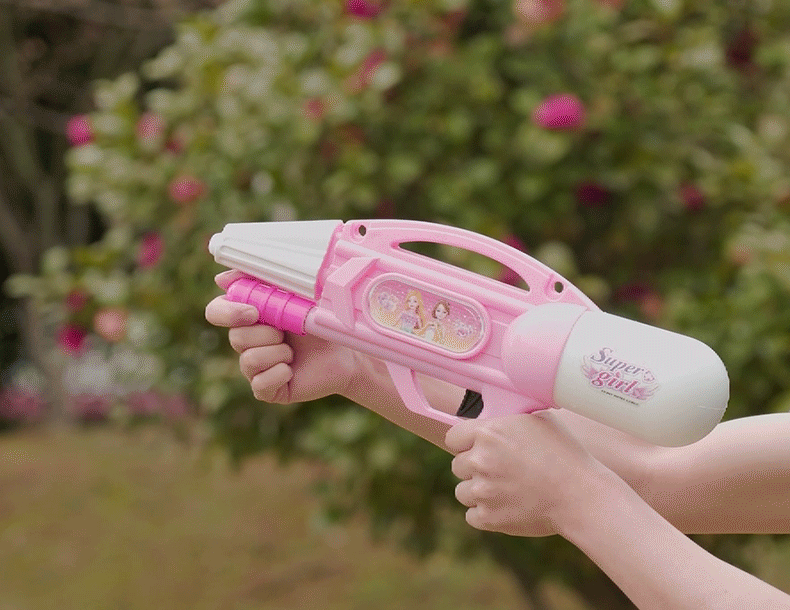 超大号儿童36岁女孩宝宝水枪戏水滋水沙滩玩具呲水抽拉式高压喷水射