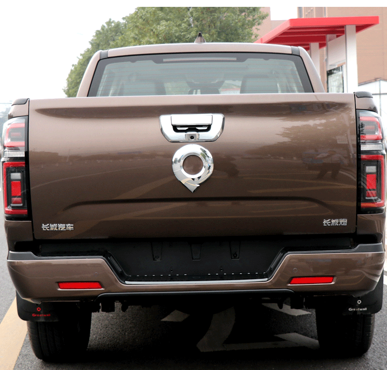 点缤长城炮后标贴车身贴长城炮皮卡车专用尾标后车标改装长城标改炮标