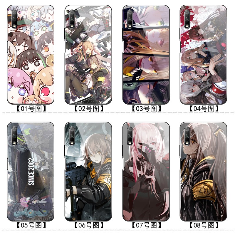 杰帆少女前线手机壳游戏周边honor华为荣耀9x8xmax10青春版9xpro玻璃