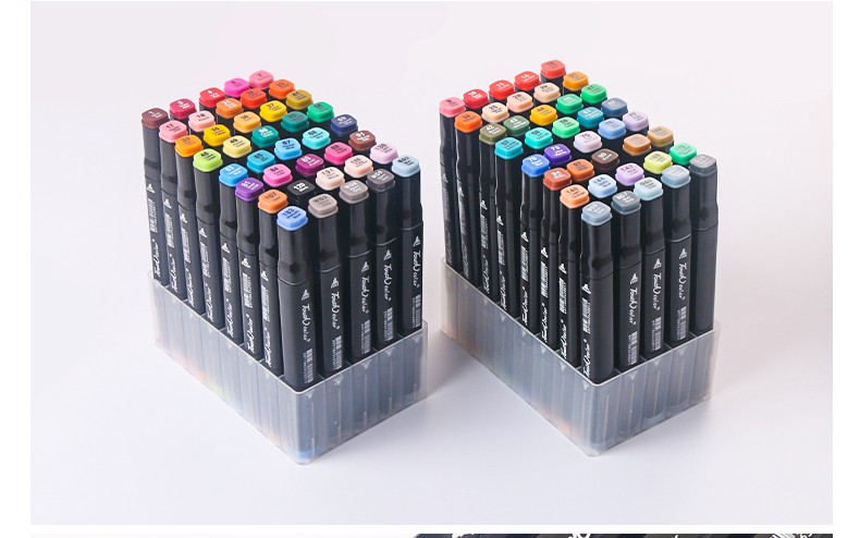 touchcolor 正品马克笔套装40色学生用动漫设计手绘酒精油性双头肤色