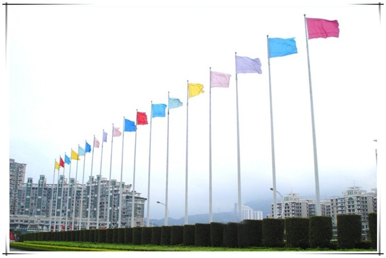 小彩旗五彩旗刀旗定做国旗旗帜定制批发飘旗装饰户外红旗导游旗子五色