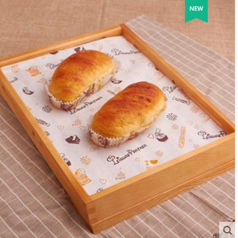 油纸甜品蛋糕卷纸烘焙汉堡纸面包三明治专用包装纸100