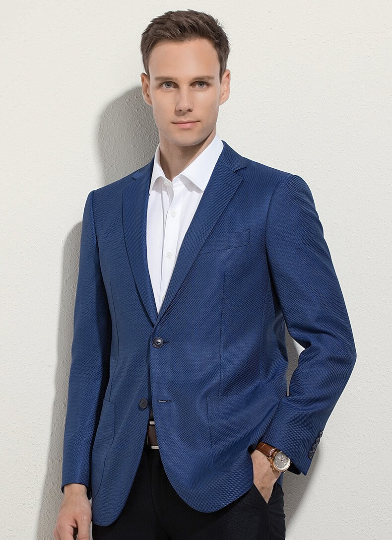 【闪购】浪登西装男春秋商务休闲西服男士单西便服薄款中青年修身外套