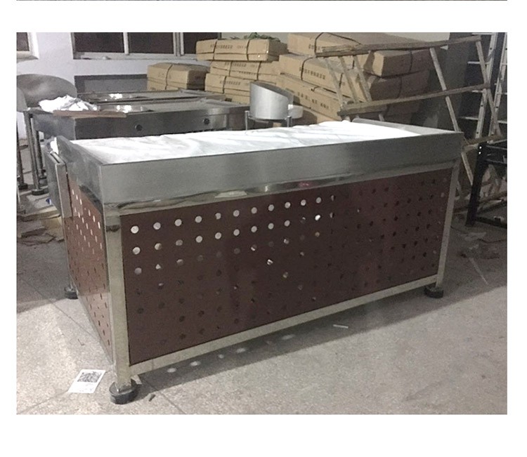 工作台不锈钢猪肉分割台切肉操作台pe板肉食工作台肉架剁肉台上下围板