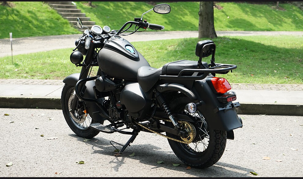 赛摩叛逆者摩托车宗申动力250cc重机车两轮摩托车整车街车复古太子车