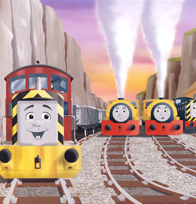 爱唱歌的沙弟不一样的小火车