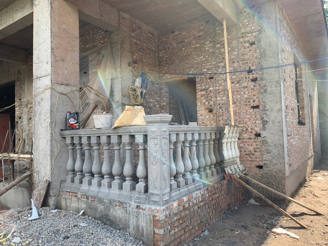 欧式罗马柱阳台栏杆兰花瓶柱模具水泥方形护栏围栏别墅栏杆模具 89