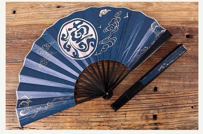 德云社云鹤九霄秦霄贤张云雷粉丝应援同款扇子中国风夏季日用折扇丝兿