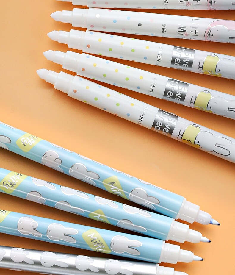 晨光消字笔魔笔复写笔小学生用消字笔双头魔擦纯蓝可爱消字复写笔一头
