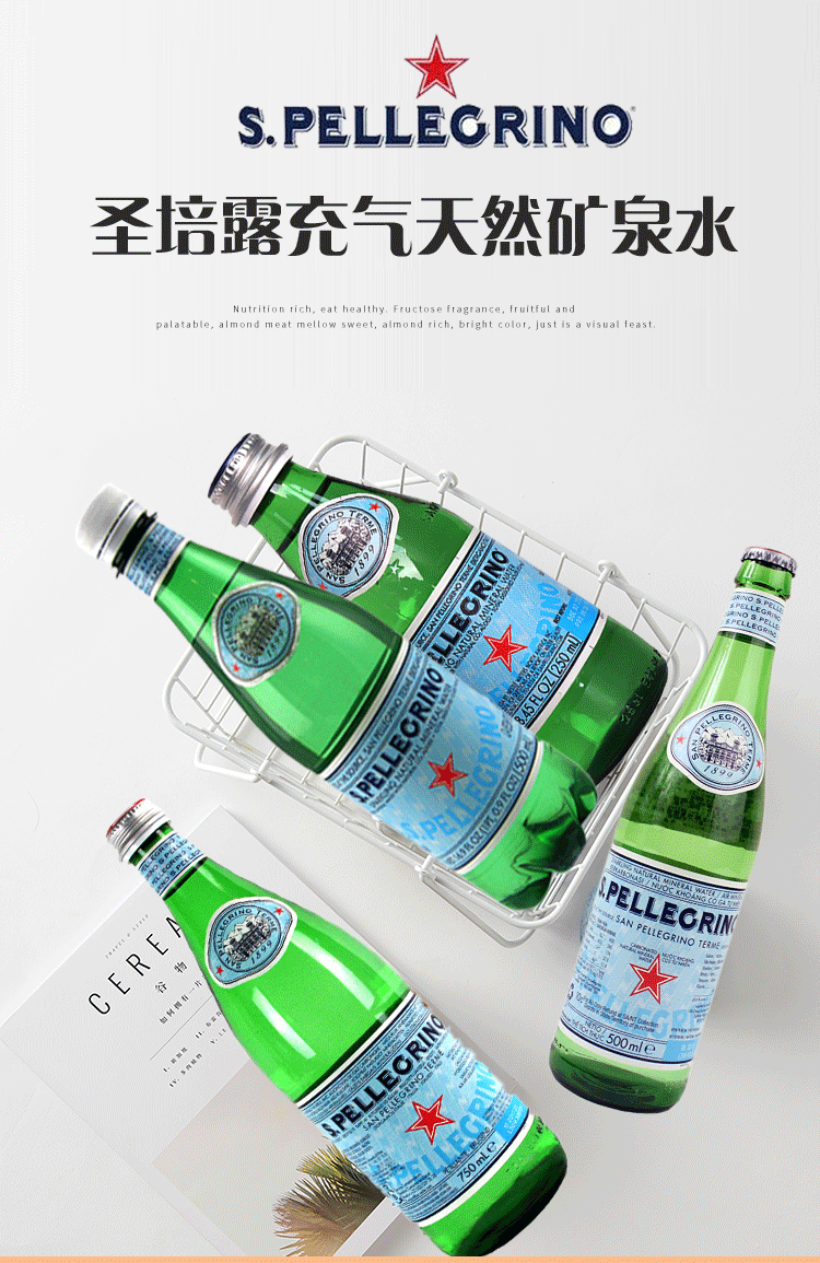 意大利进口水圣培露气泡水(s.