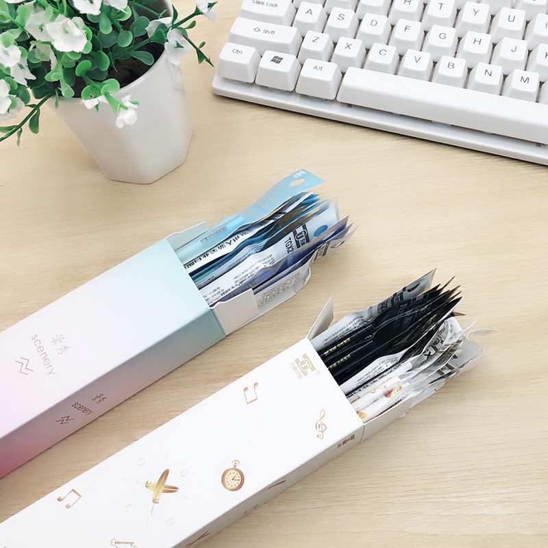 天卓中性笔芯水笔芯全针管替芯黑红蓝色0.5mm笔芯0.