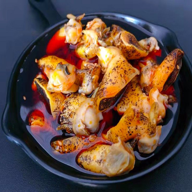 麻辣鲍螺肉老婆脚即食海鲜熟食海鲜罐头海蜗牛牛香螺肉麻辣零食 麻辣