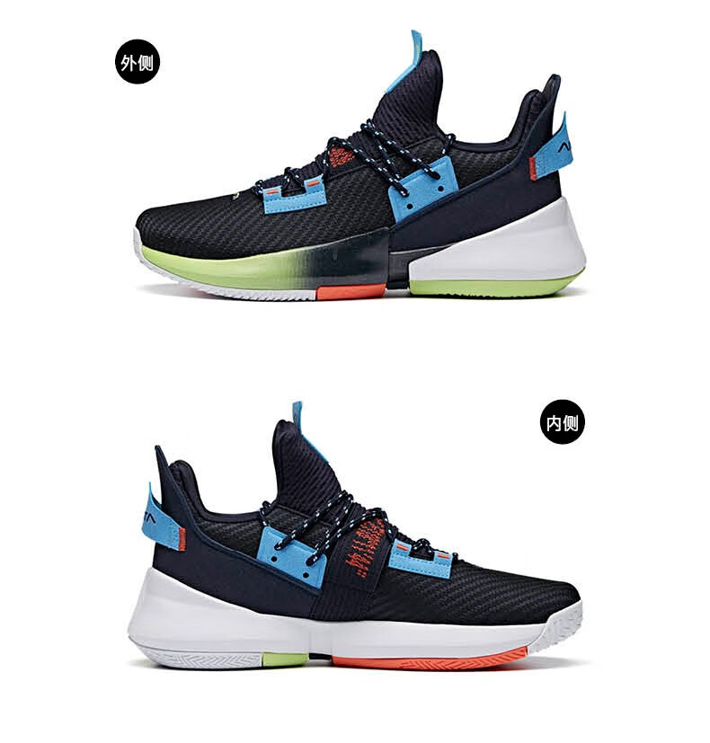 【商场同款】安踏篮球鞋男鞋 2020新款ufo空域2代篮球鞋官网实战低帮