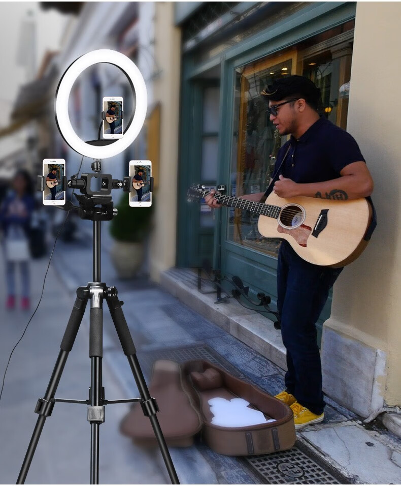 蓝壳bluecase直播支架补光灯