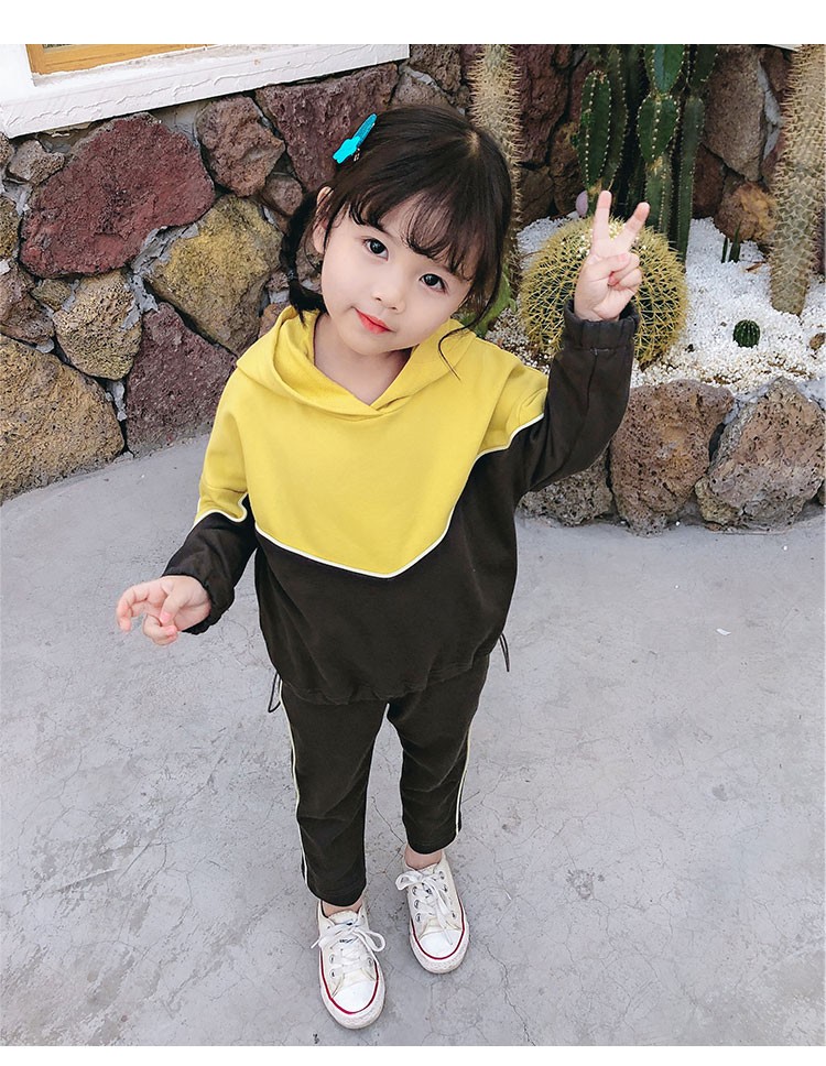 爱宝之家童装女春装女童套装2岁小女孩衣服洋气中小童全棉套装2020