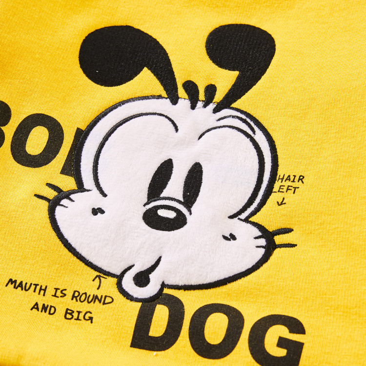 巴布豆 线下同款春季新款时尚男女童休闲加绒厚实运动套装 浅粉 100