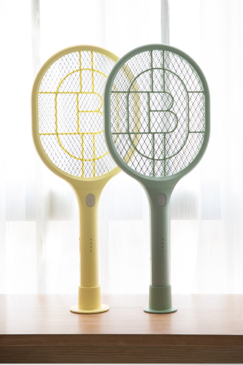 芭菲电蚊拍充电式家用商用灭蚊拍苍蝇拍蚊子拍灭蚊器锂电大容量三层