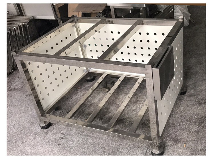 工作台不锈钢猪肉分割台切肉操作台pe板肉食工作台肉架剁肉台常规款