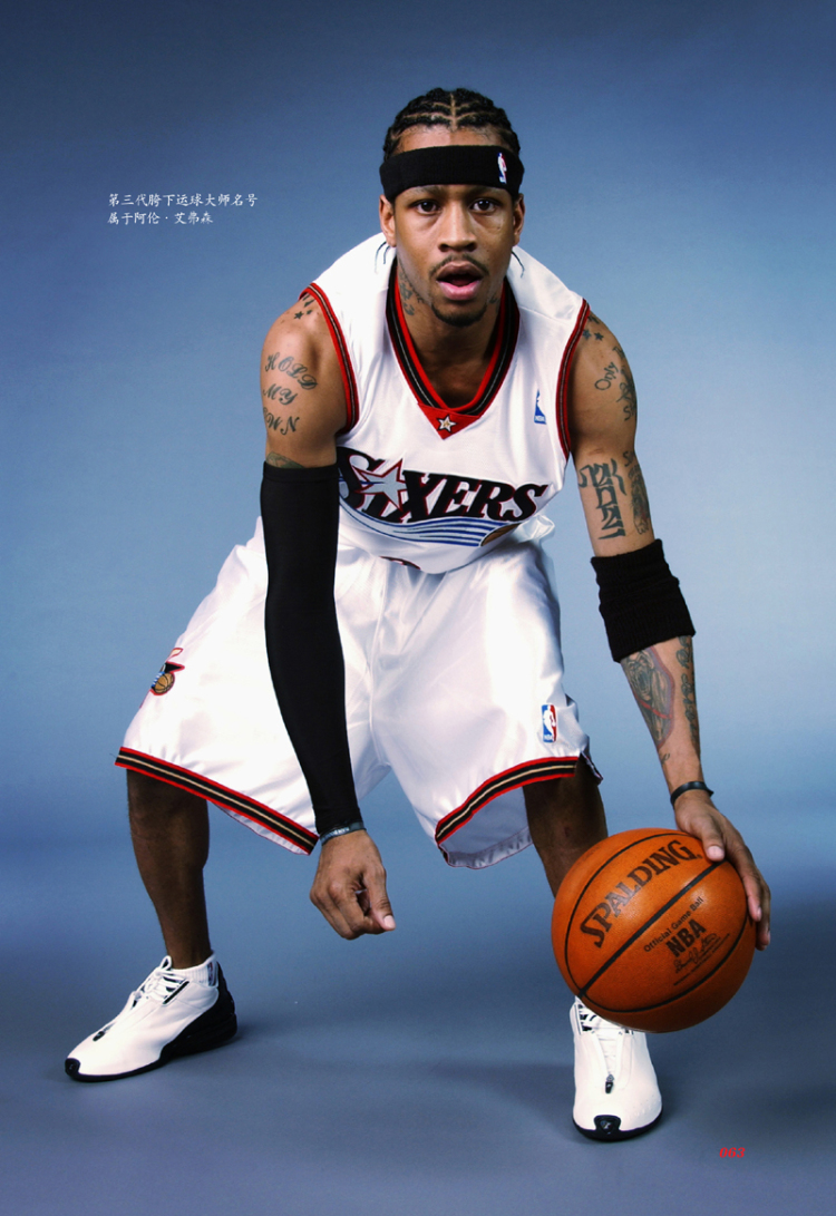 theanswer阿伦艾弗森传名人堂纪念版小艾nba体育明星传