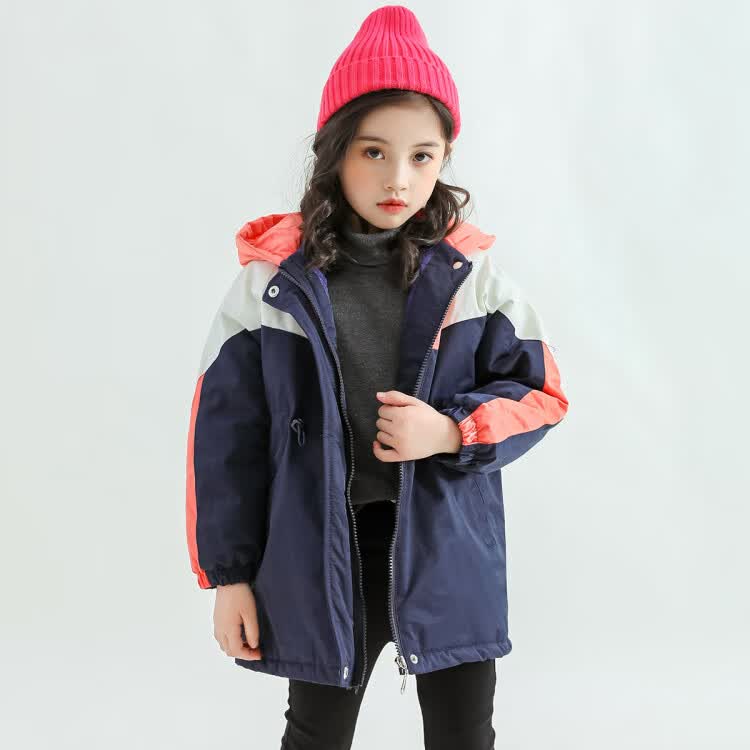 木木屋mu mu wu 女童外套春装2020新款儿童洋气网红秋冬装大童装风衣