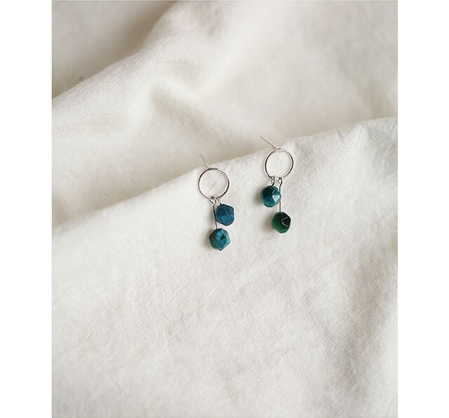 溪润925银耳环女圆圈圆环耳饰2021新款潮小耳坠简约冷淡风耳饰品耳钉