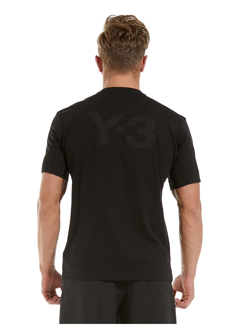y3classicbacklogossteey3男士经典圆领短袖t恤36fn3348黑色xs