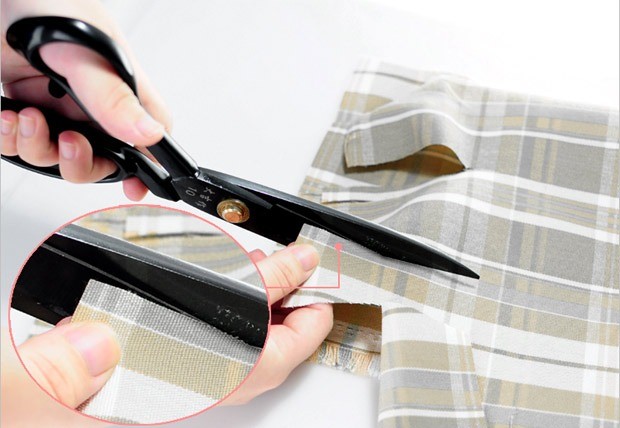 大吉左手裁缝剪刀服装纺织剪刀左撇子用锰钢煅造高品质剪刀剪布右手