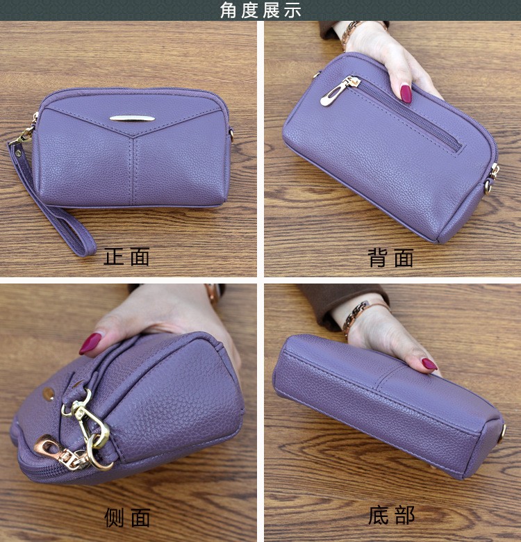 名夏手拿包女中年妈妈手挽小包简约洋气大容量可放手机包包单肩小包