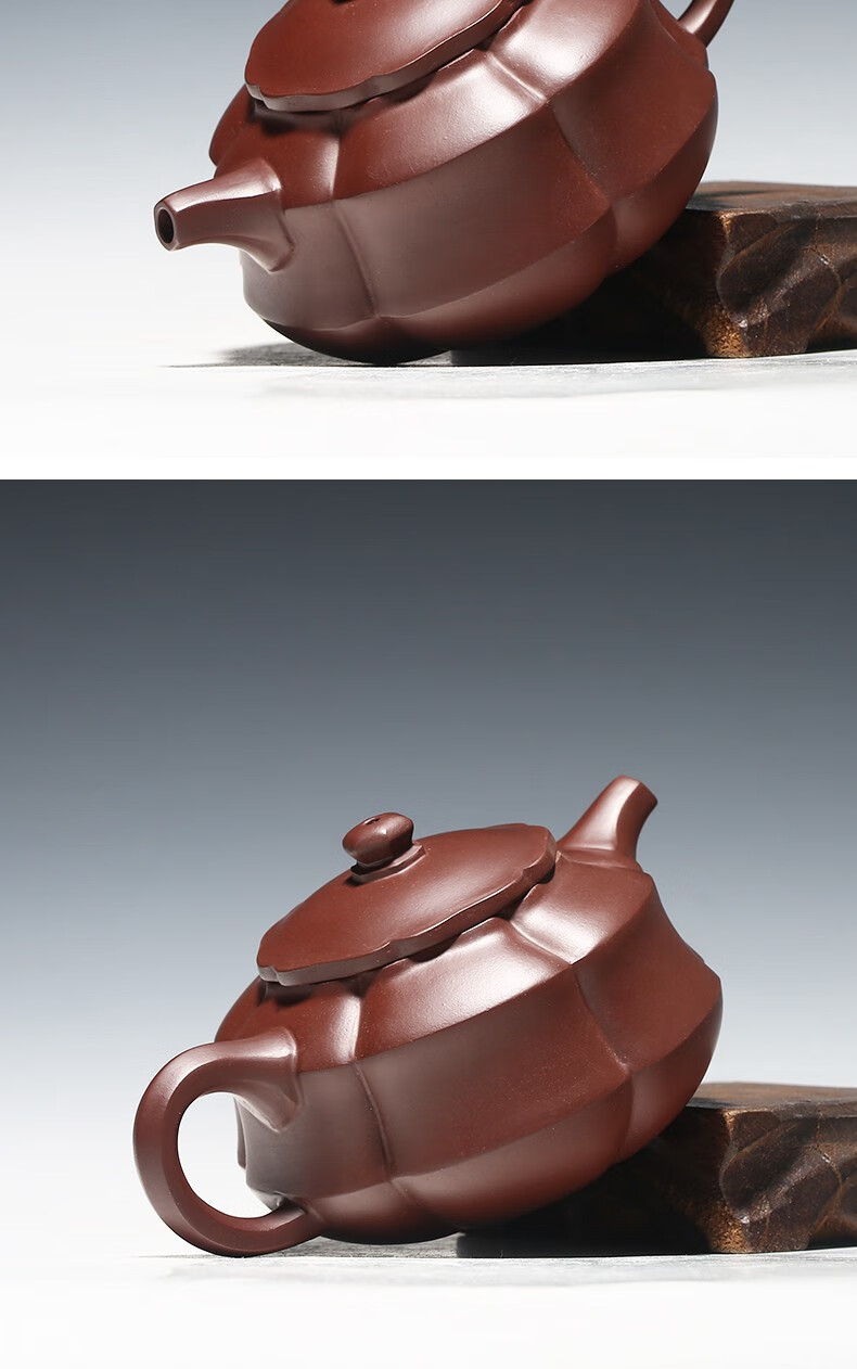 徐保国宜兴名家原矿高工紫砂壶纯全手工功夫茶具小泡茶壶六方壶紫泥