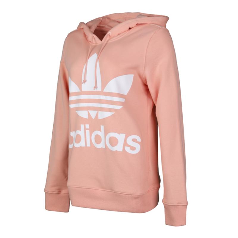 adidas阿迪达斯三叶草 2020春季新品女子休闲连帽卫衣套头衫 fs1312