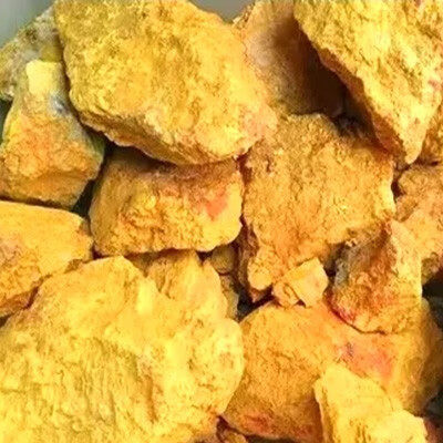 【可磨粉】天然高纯度 雄黄原石 纯雄黄矿石 雄黄块50g克 磨粉请备注