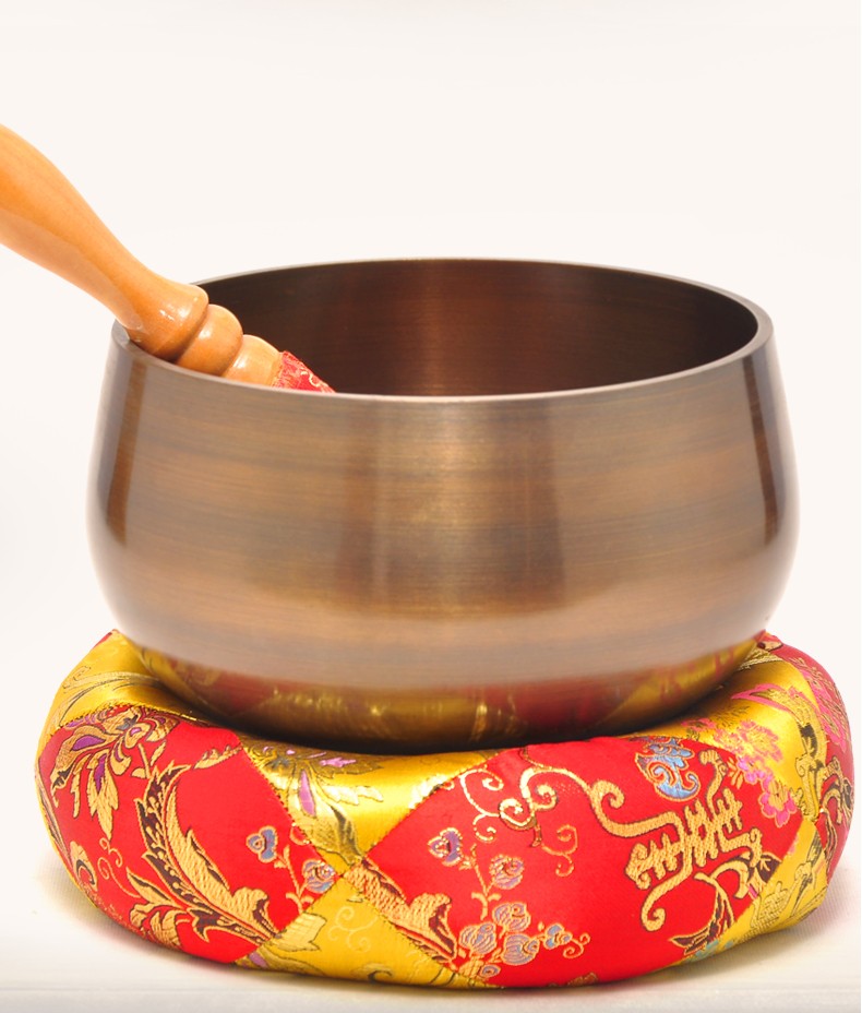莲善堂黄铜日式精品铜磬佛家钵盂修行法器静心钵音疗钵佛音碗佛具佛教