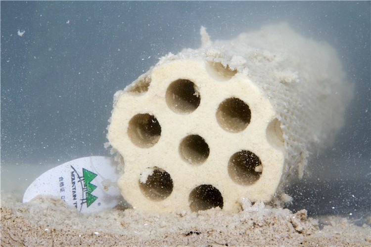 山树滤材细菌屋鱼缸水族用品3d细菌棒迷你环麦饭环藕状硝化环淡水海水