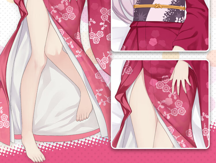 埃罗芒阿老师等身抱枕和泉纱雾和服二次元动漫周边等身抱枕靠垫和泉