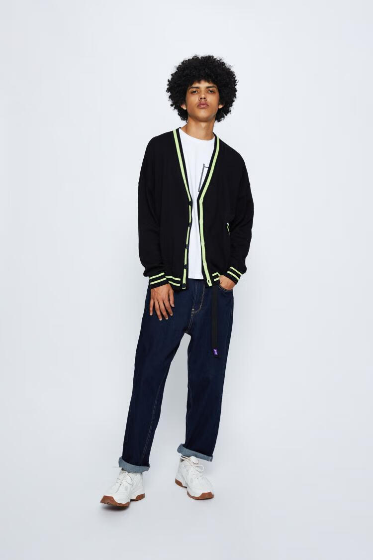 urbanrevivour男装时尚简约易搭休闲牛仔裤mv03rbkn2000浅蓝34