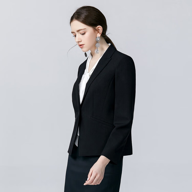 g2000 女装西服外套上衣商务可机洗易打理ol职业装长袖小西小西装