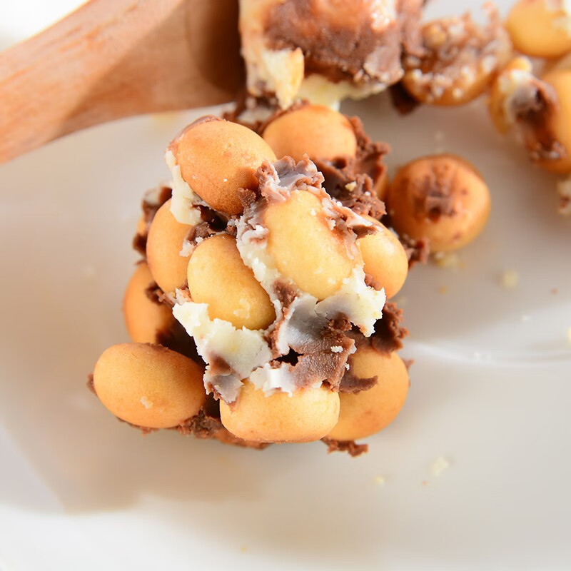 星球巧乐杯8090后儿时休闲小吃零食品儿童喜爱零食芝麻花生巧克力勺子