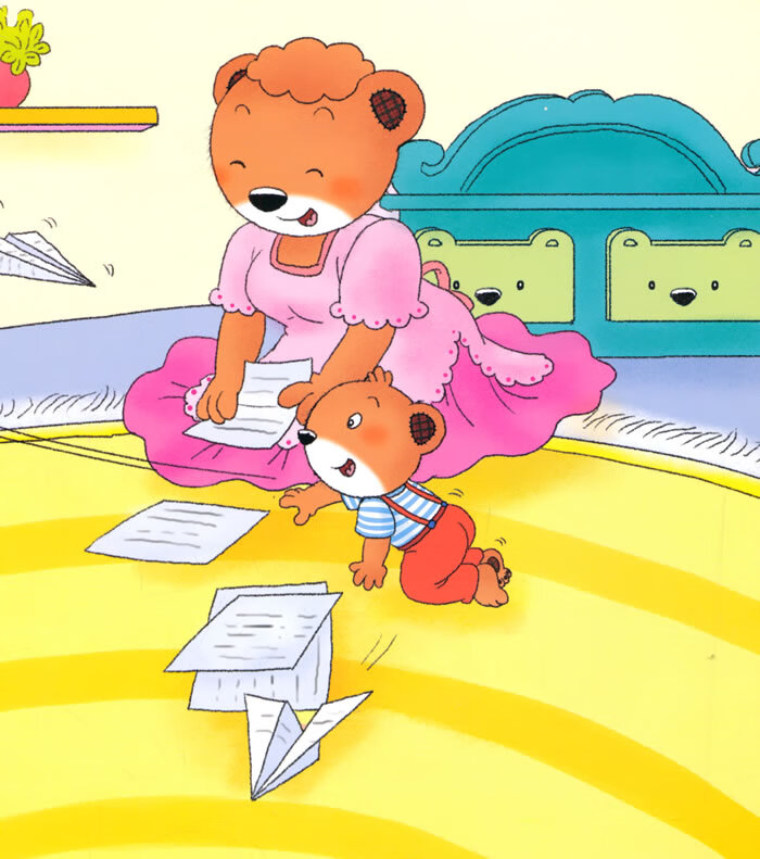 小熊满满健康系列故事绘本 社会认知 零用钱