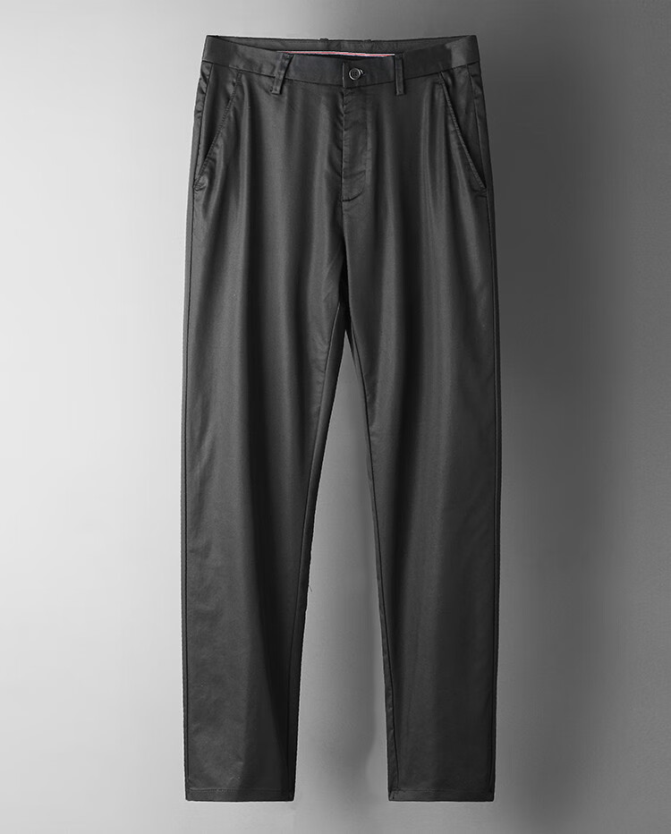 卡帝乐鳄鱼cartelo天丝棉男式休闲裤新款时尚百搭商务纯色男士长裤子