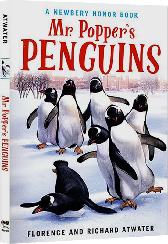 英文原版绘本 mr poppers penguins 波普先生的企鹅 1939年纽伯瑞