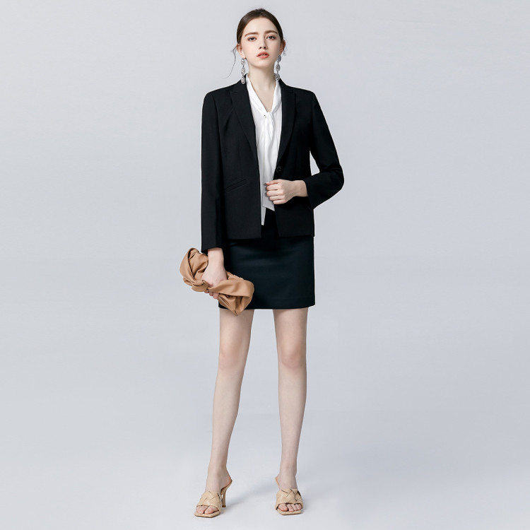 g2000 女装西服外套上衣商务可机洗易打理ol职业装长袖小西小西装